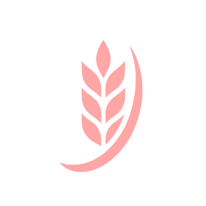 Agricultural Wheat Logo #ffa6a6