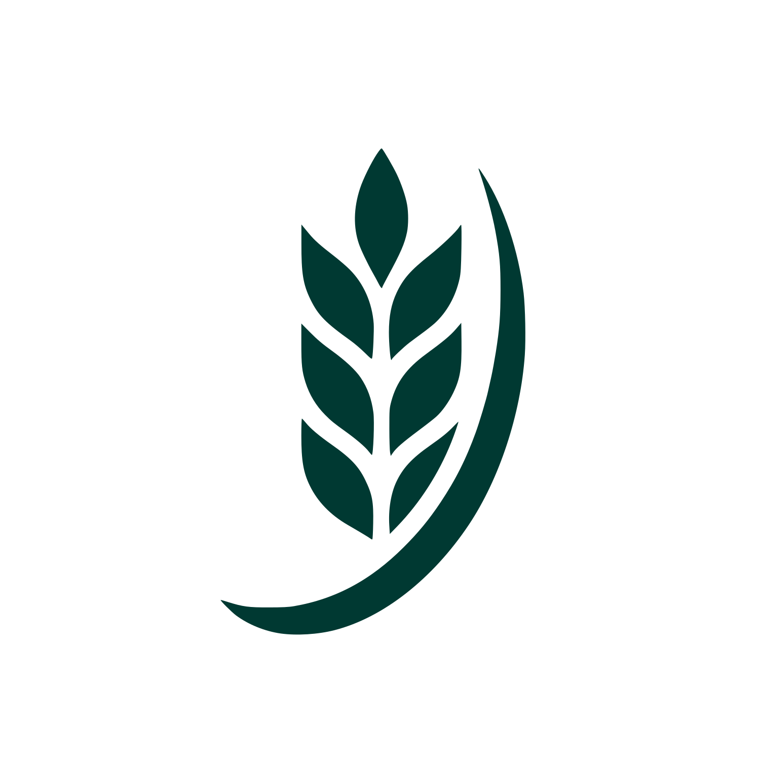 Agricultural Wheat Logo #003932