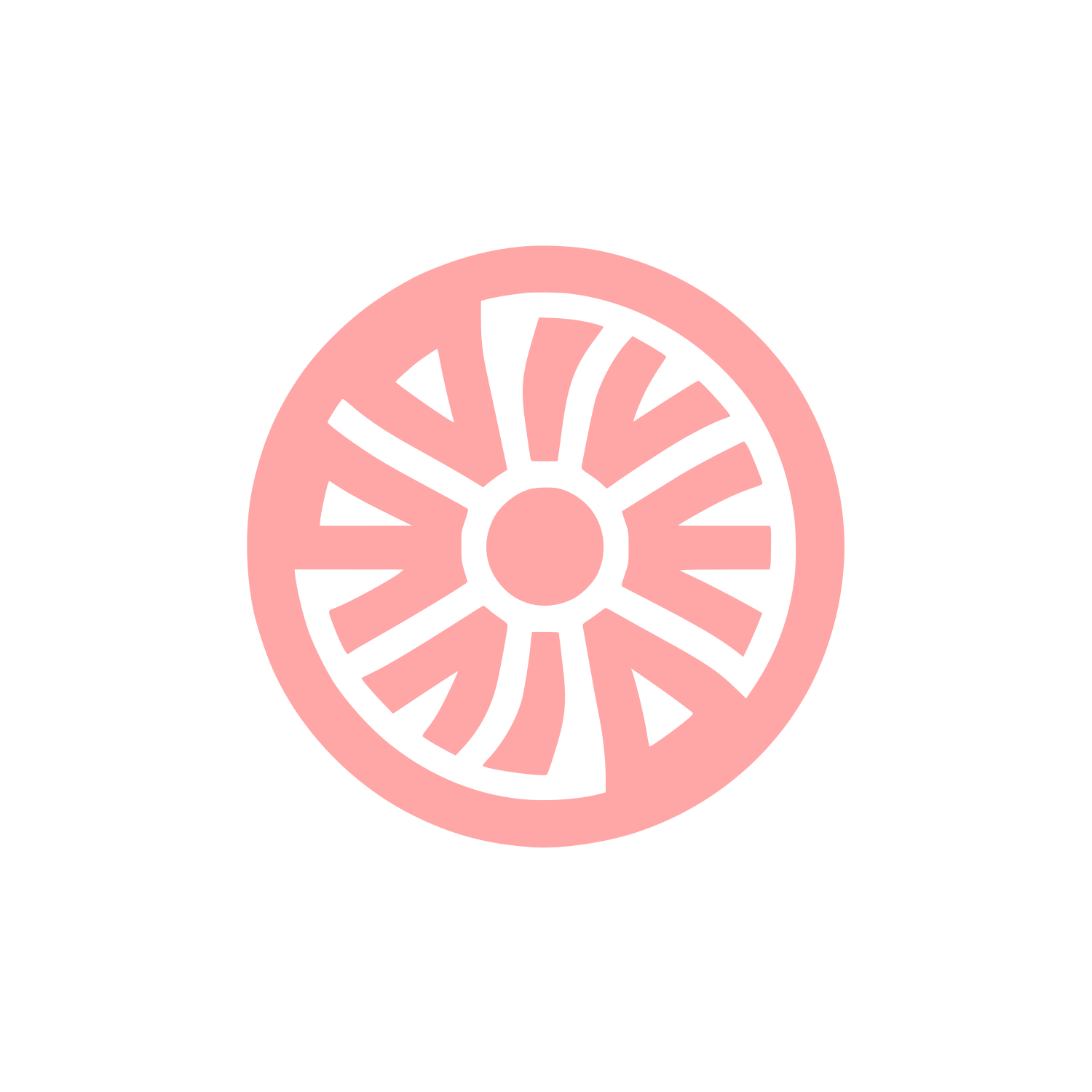 Wheel Logo #ffa6a6