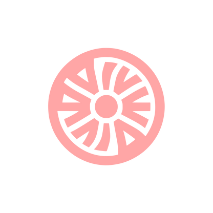 Wheel Logo #ffa6a6
