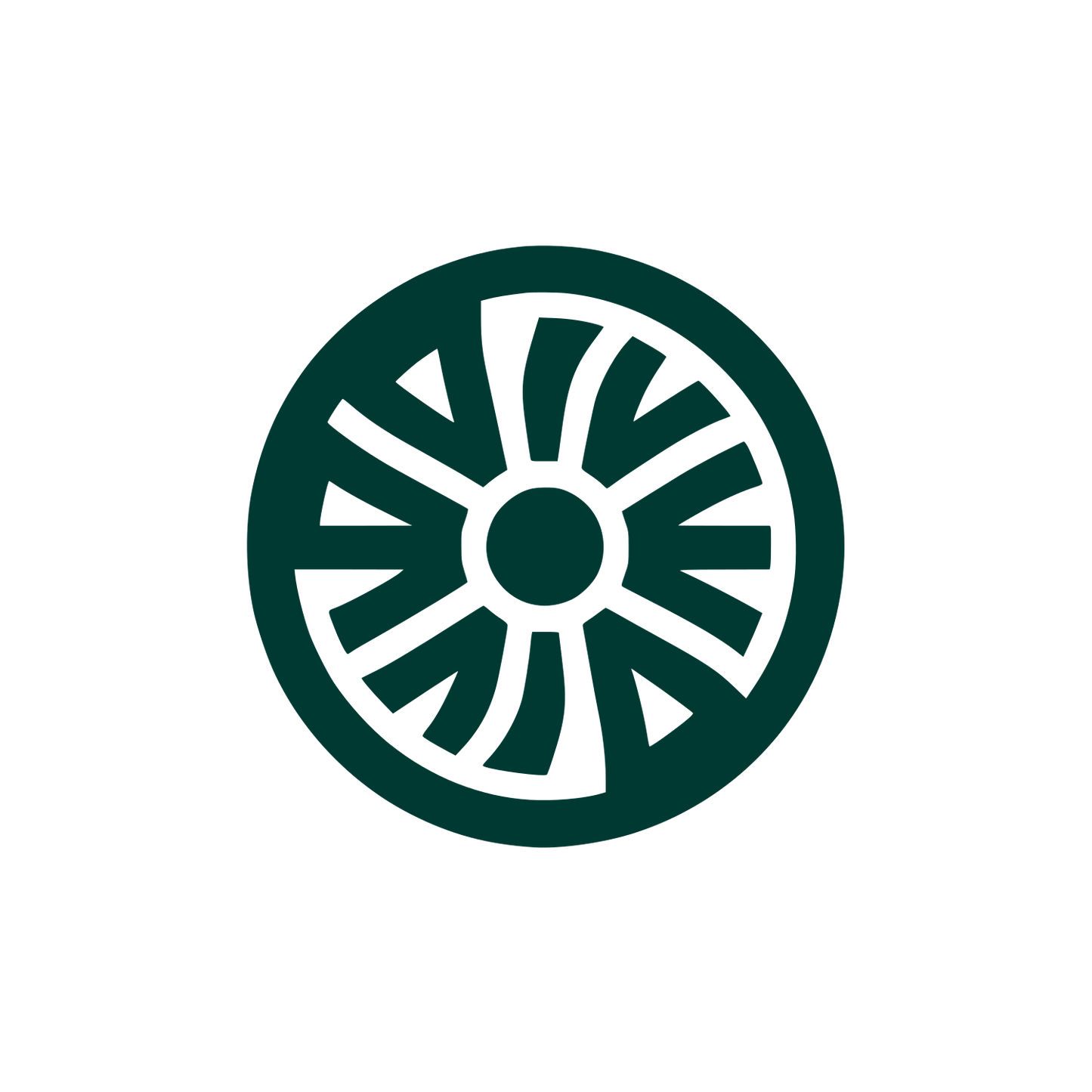 Wheel Logo #003932