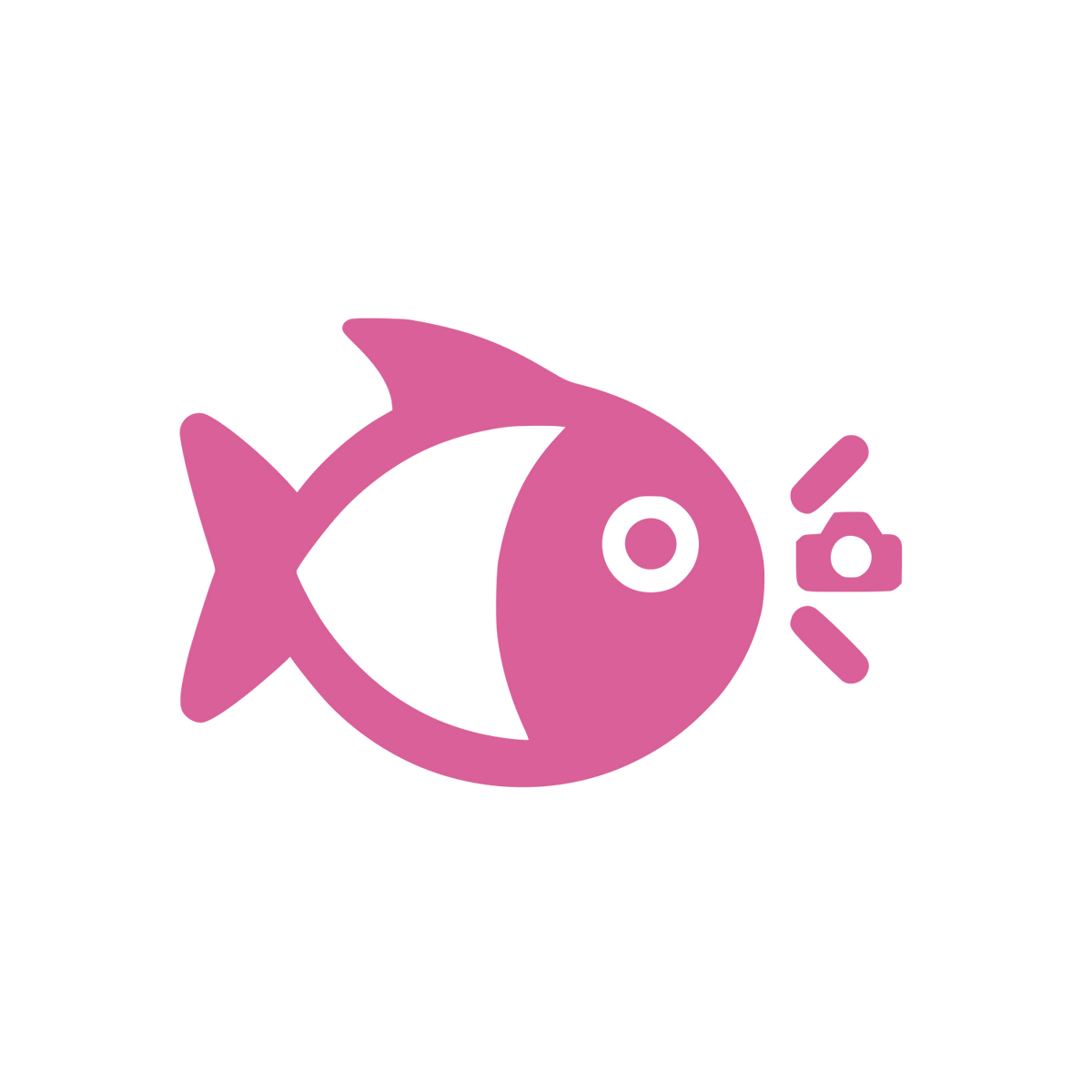 Fish Camera Logo #D96098