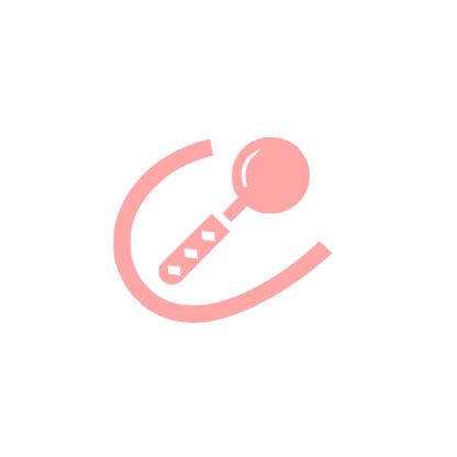 Creative Microphone Logo #ffa6a6