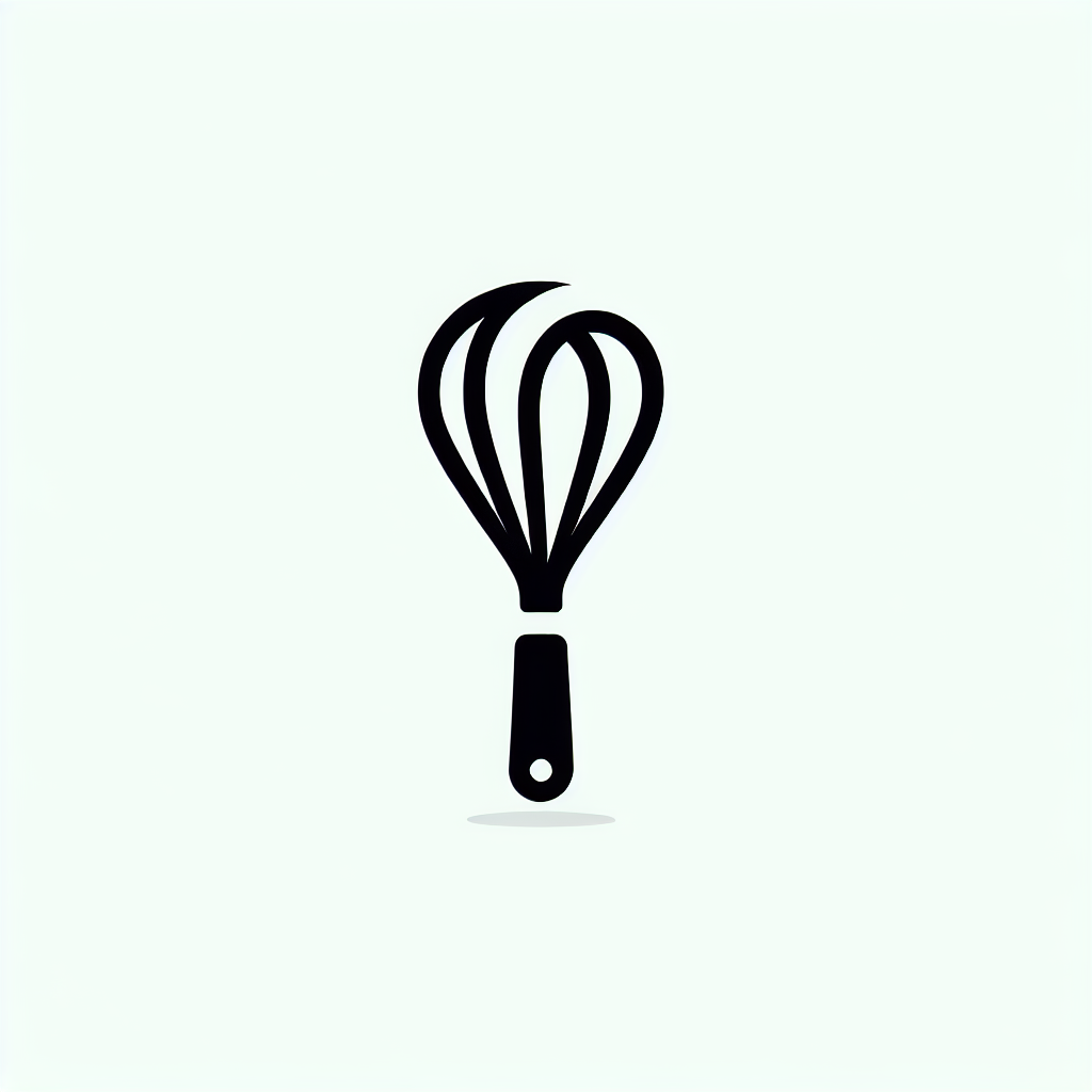 Whisk Utensil Logo