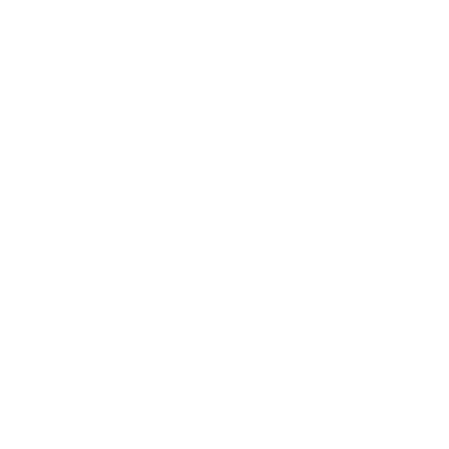 Whisk Utensil Logo #ffffff