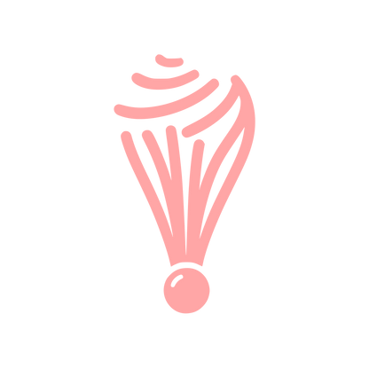 Shuttlecock Logo Design #ffa6a6