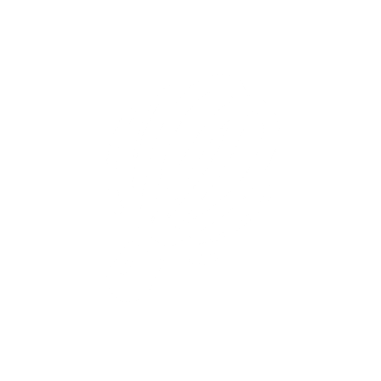 Shuttlecock Logo #ffffff