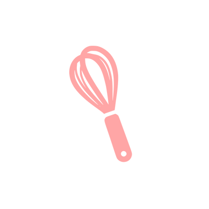 Whisk Cooking Logo #ffa6a6