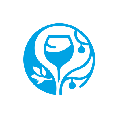 Wine Themed Logo #00a3e4