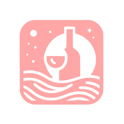 Bottle Wine Logo #ffa6a6