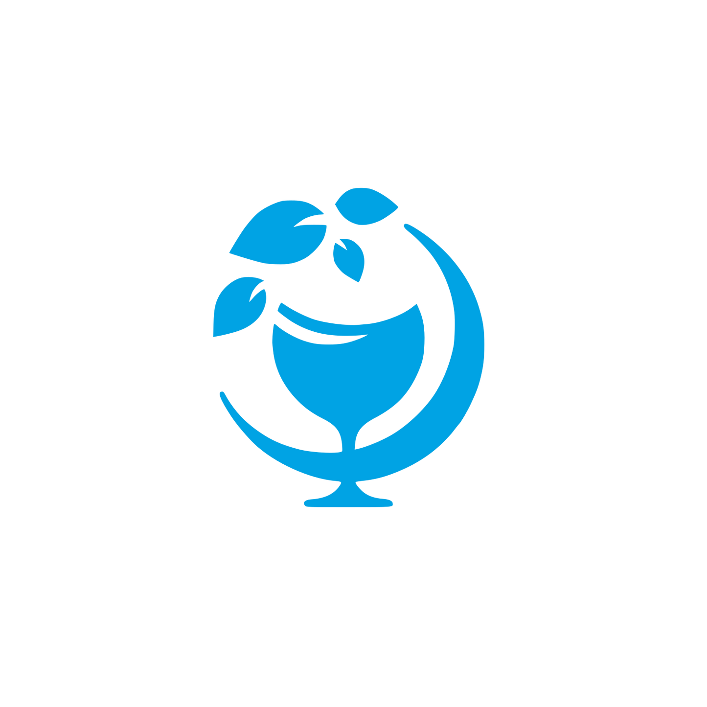 Environmental Globe Logo #00a3e4