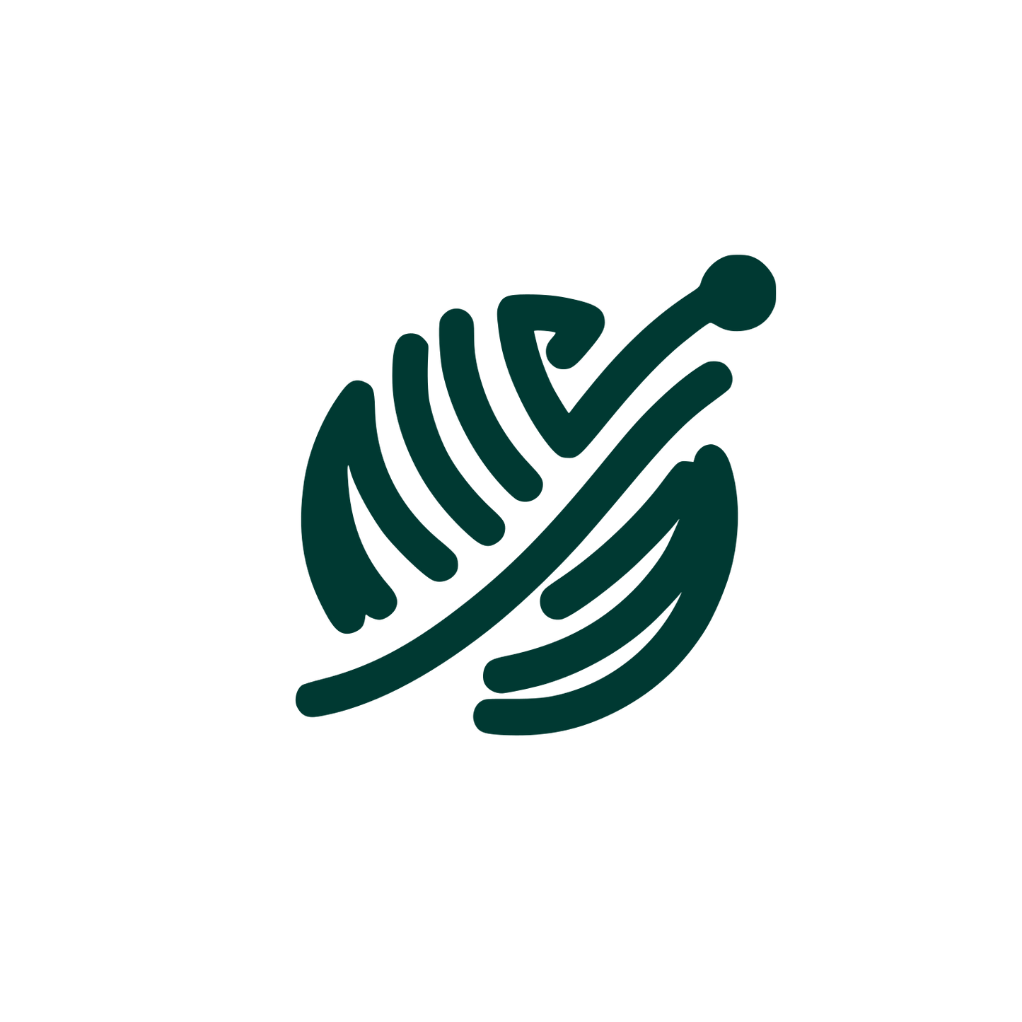 Abstract Knit Logo #003932