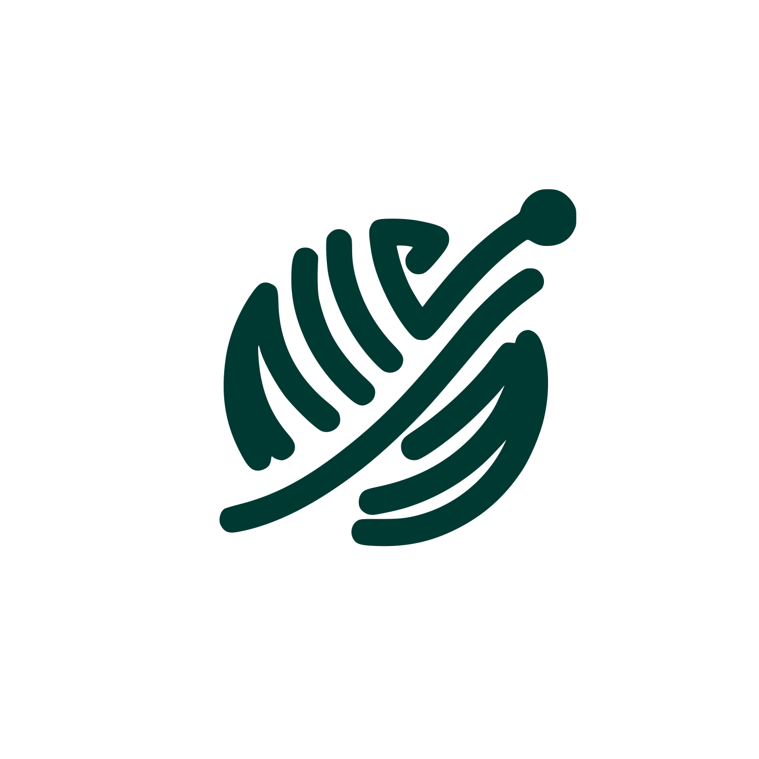 Abstract Knit Logo #003932