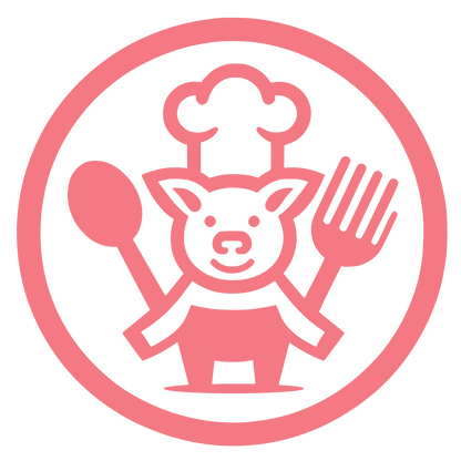 Pig Chef Logo #F47983