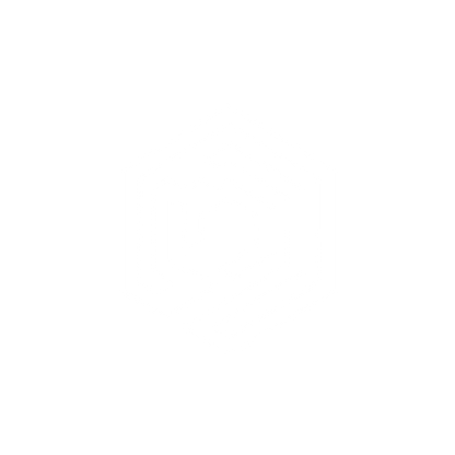 Geometric Hexagon Ribbon Badge #ffffff