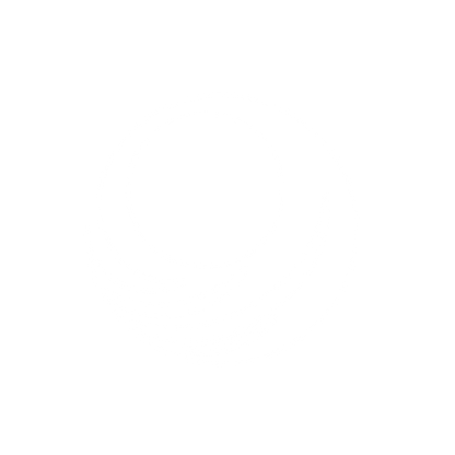 Swoosh Circle Monoline Icon #ffffff