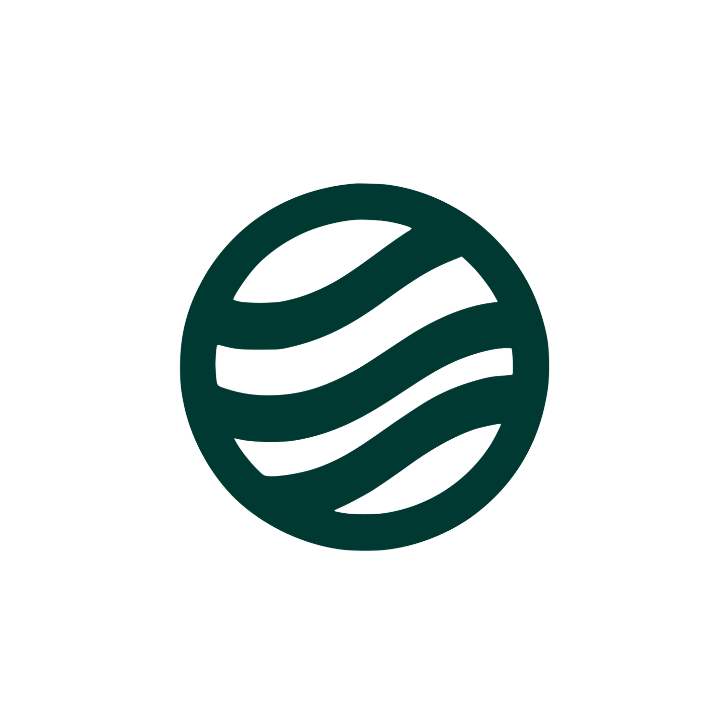 Wave Pattern Logo #003932