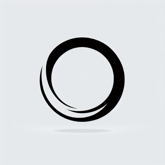 Minimalist Circle Motion Badge