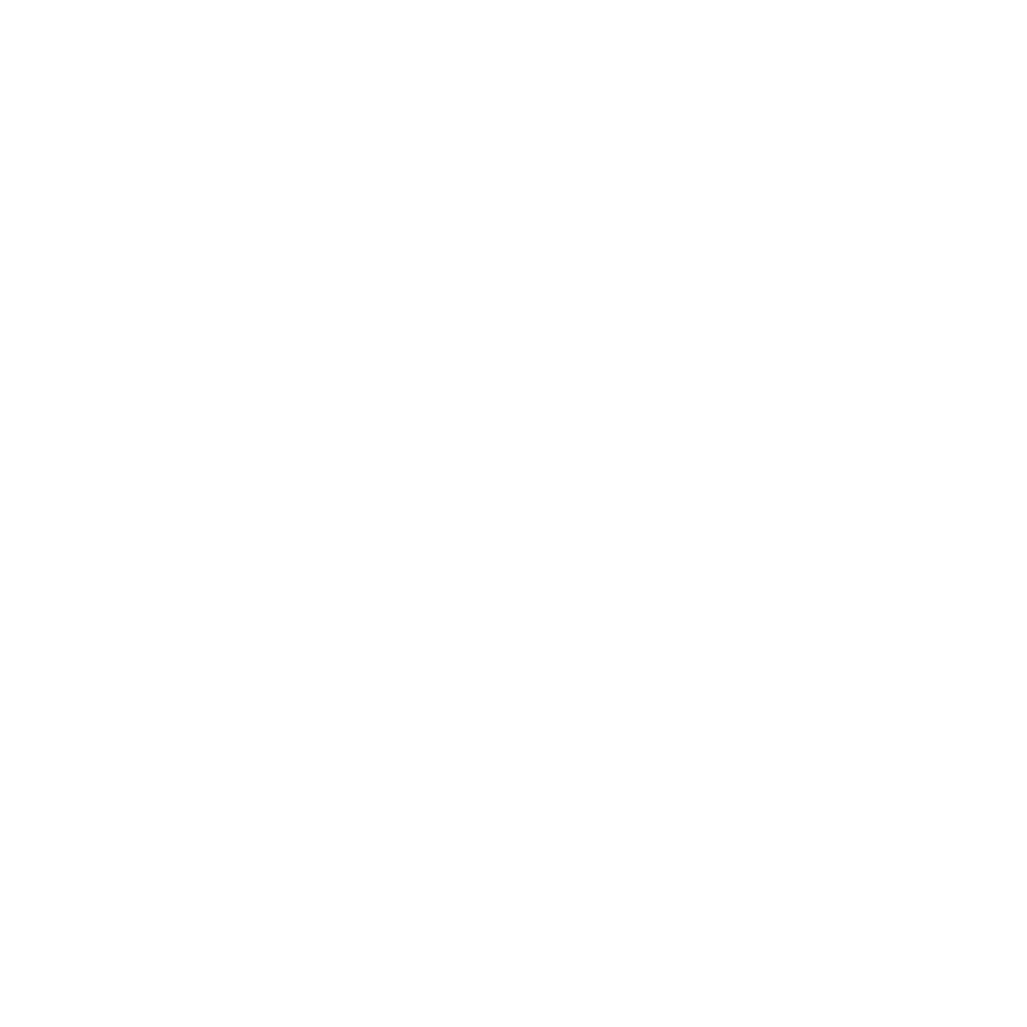 Minimalist Circle Motion Badge #ffffff