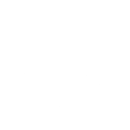 Monoline Spiral Circle Icon #ffffff