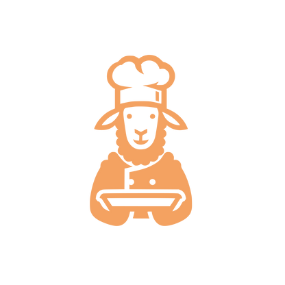 Sheep Chef Logo #F4A261