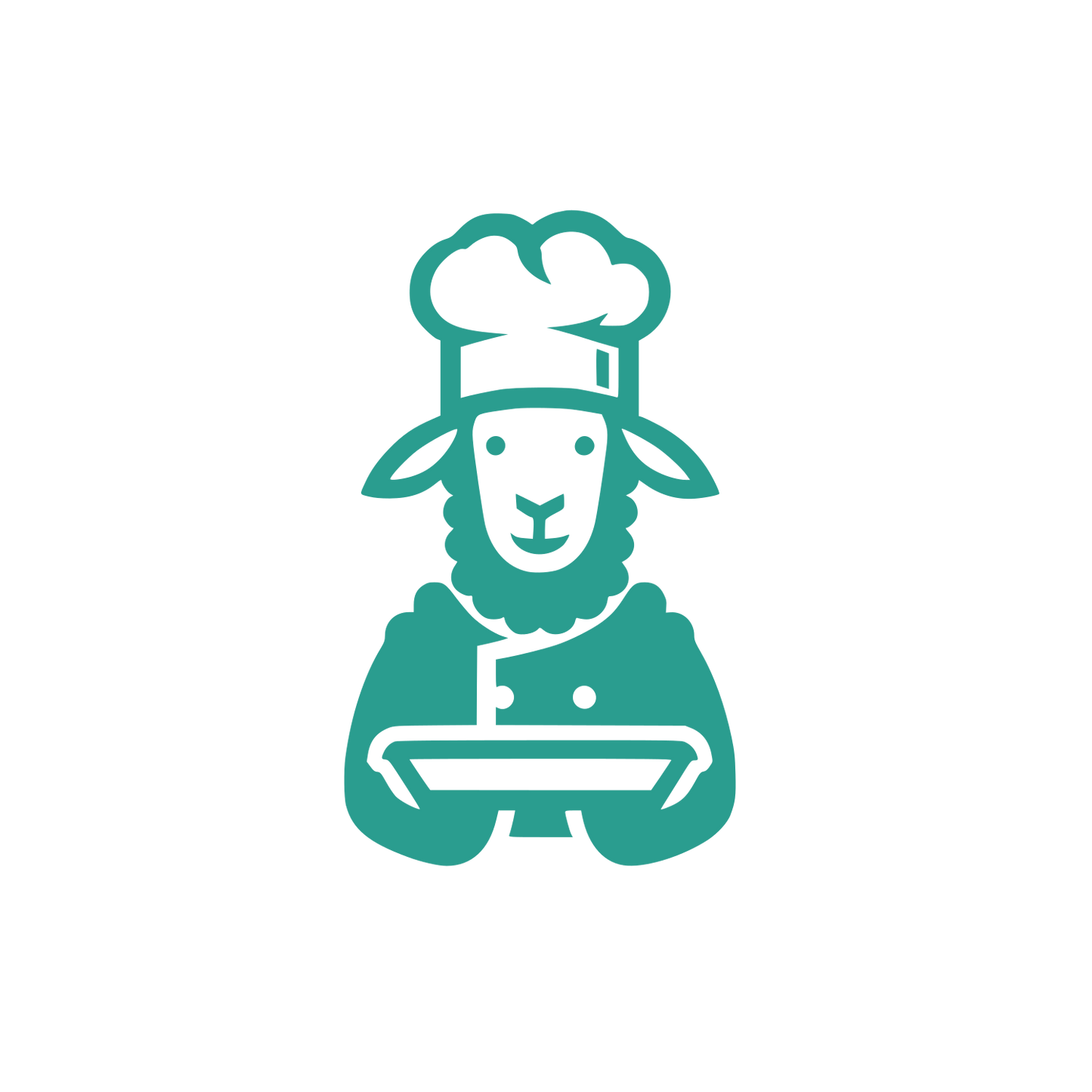 Sheep Chef Logo #2A9D8F
