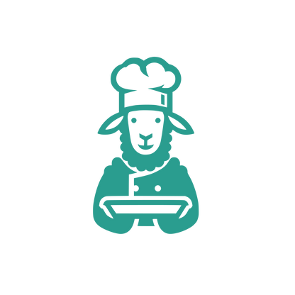 Sheep Chef Logo #2A9D8F