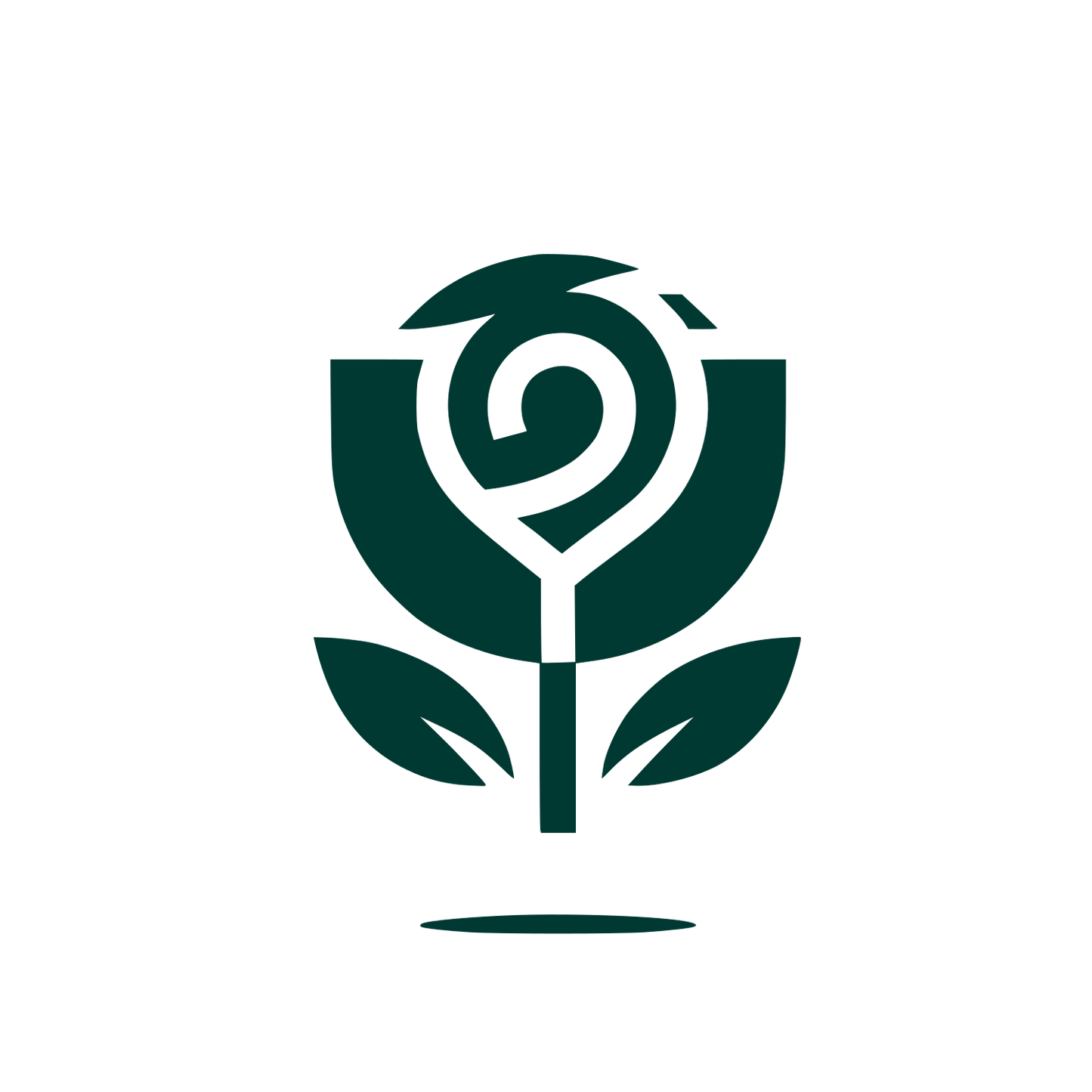 Rose Logo Design #003932