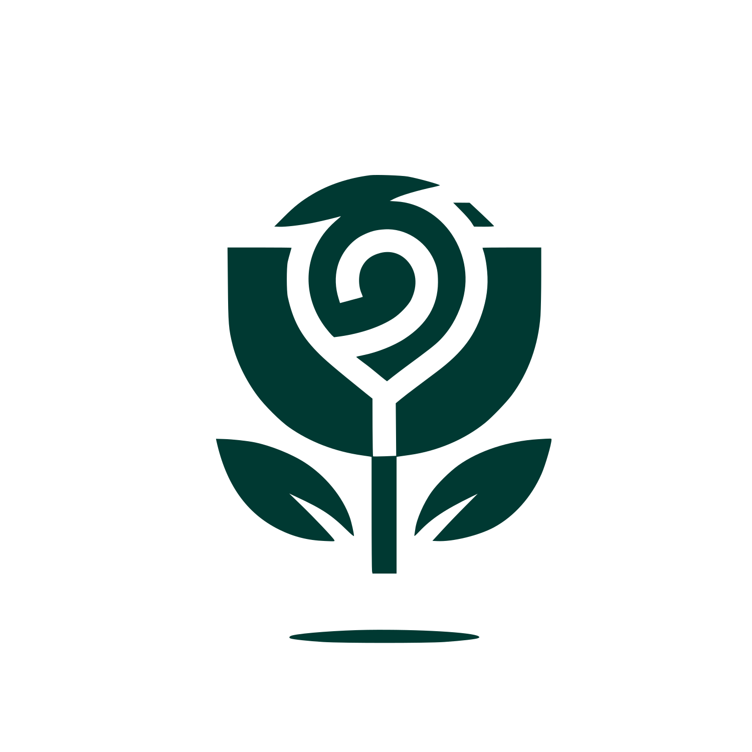 Rose Logo Design #003932