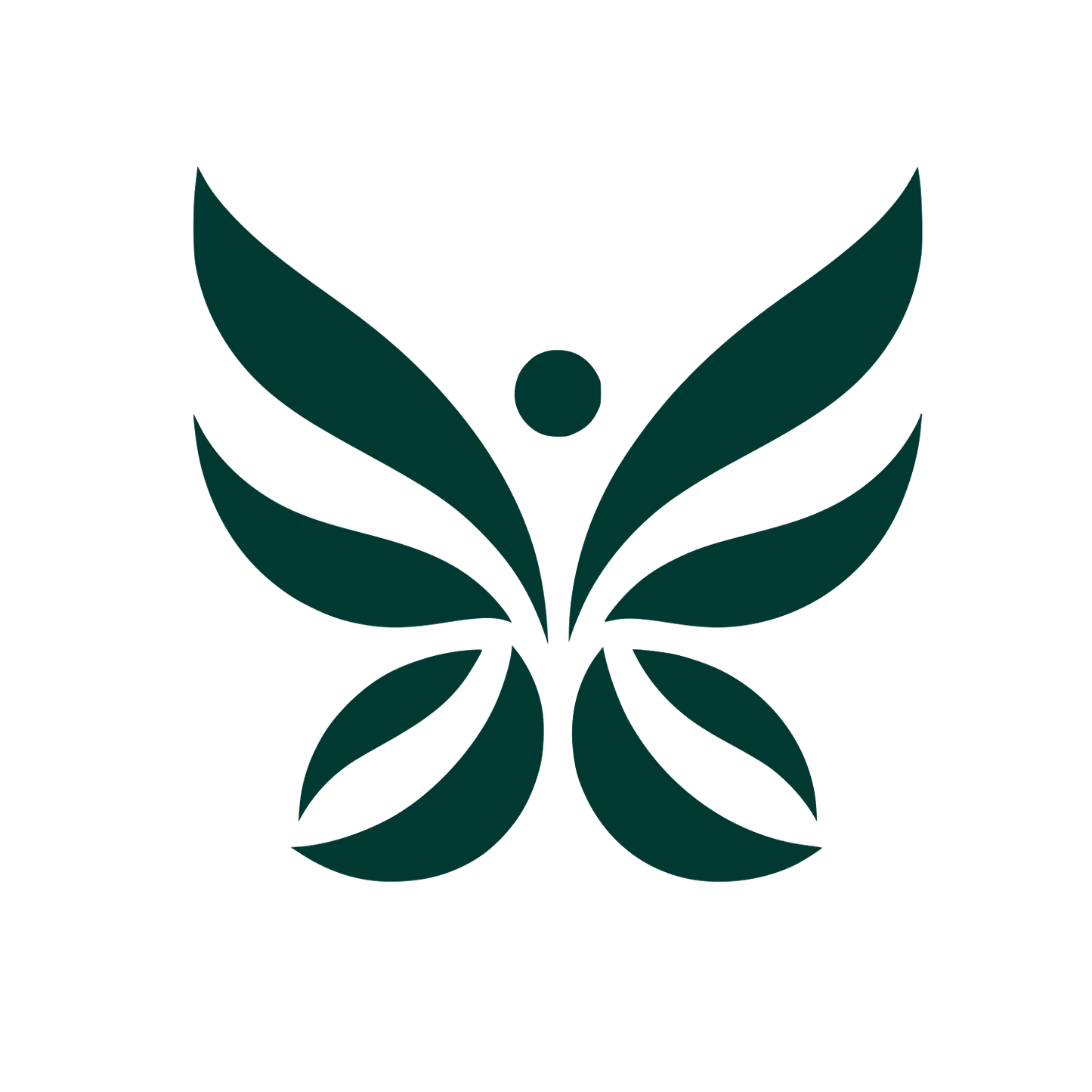 Bold Butterfly Logo #003932
