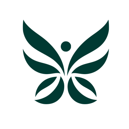 Bold Butterfly Logo #003932