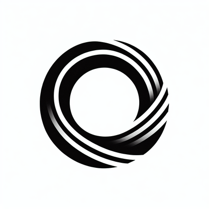 Geometric Circle Ring Icon
