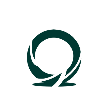 Black Ring Logo #003932