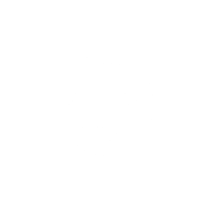 Geometric Spiral Ring Logo #ffffff