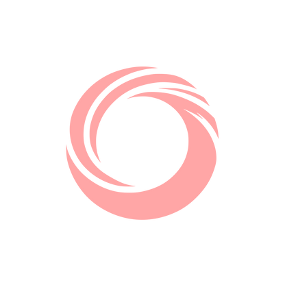 Monoline Ring Emblem #ffa6a6
