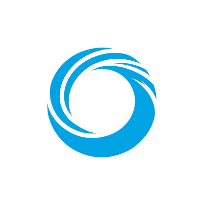 Monoline Ring Emblem #00a3e4