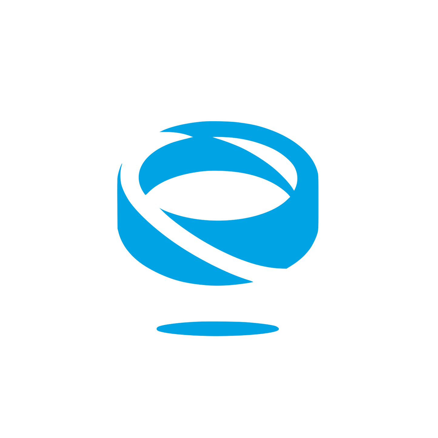 Twisted Ring Band Icon #00a3e4