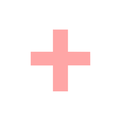 Plus Sign Logo #ffa6a6