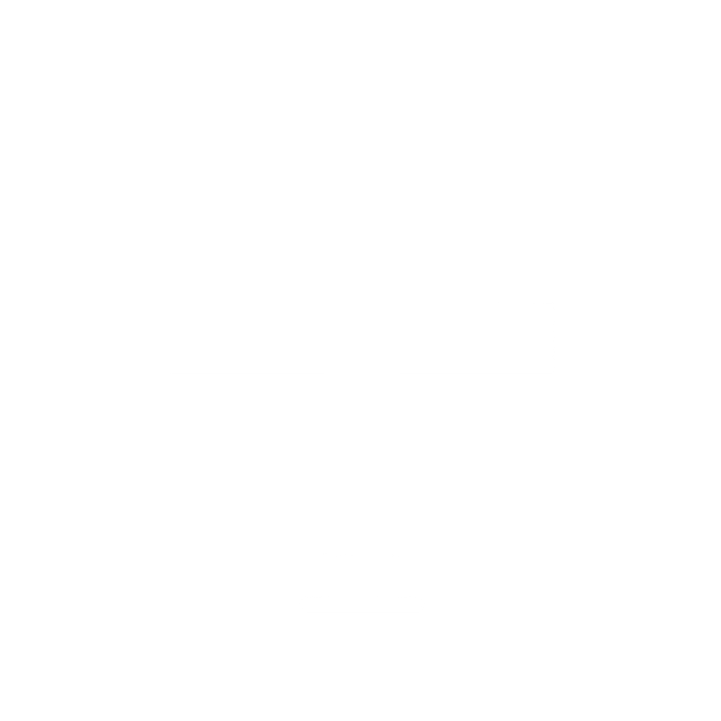 Logo with Cross Shape #ffffff