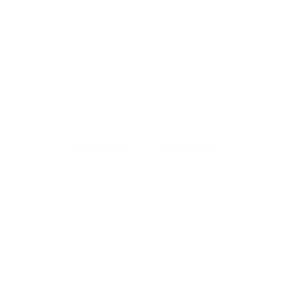 Logo with Cross Shape #ffffff