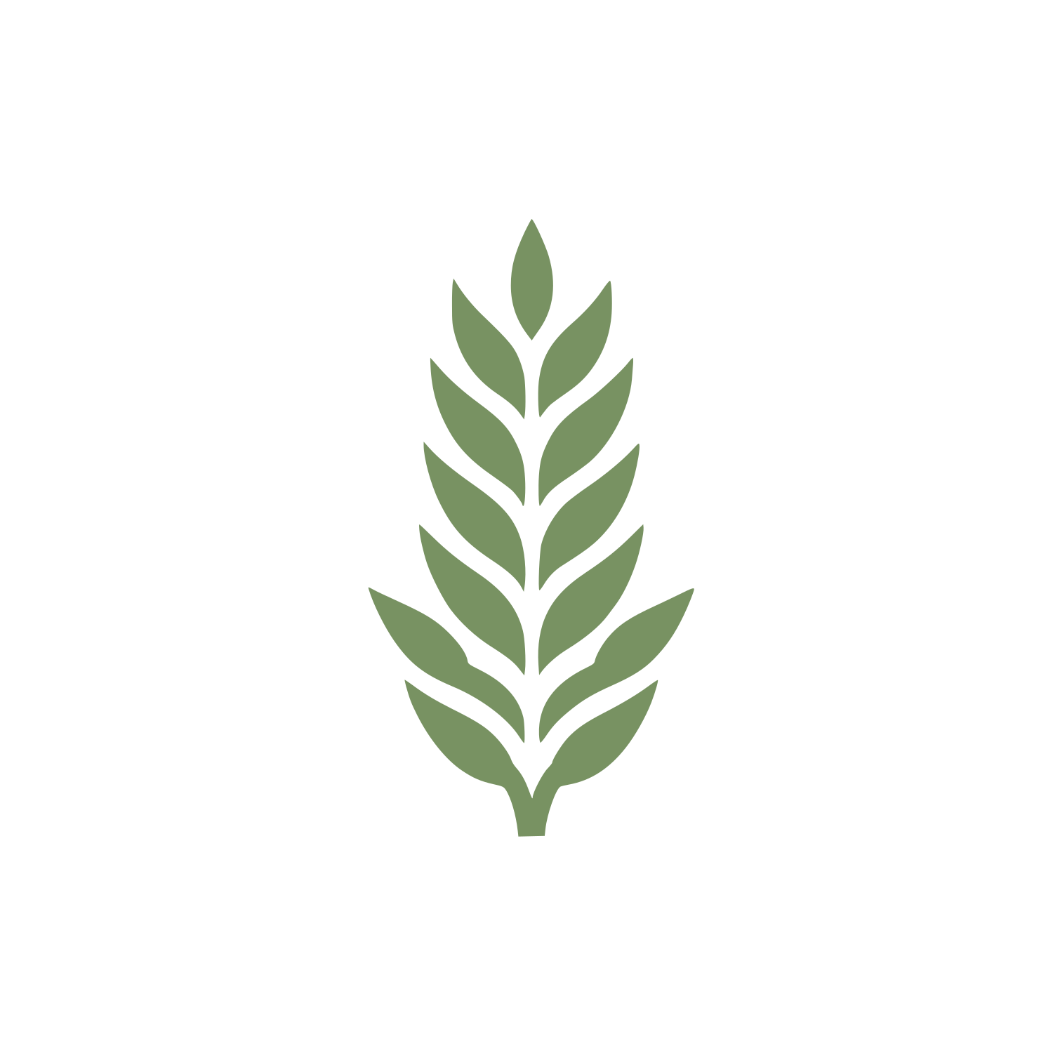 Wheat Stalk Logo #789262