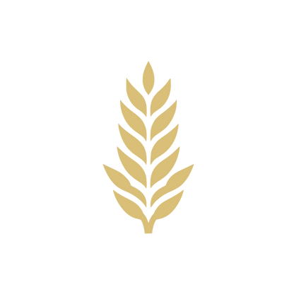Wheat Stalk Logo #D9BF77