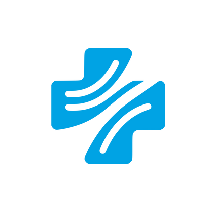 Medical Cross Logo #00a3e4