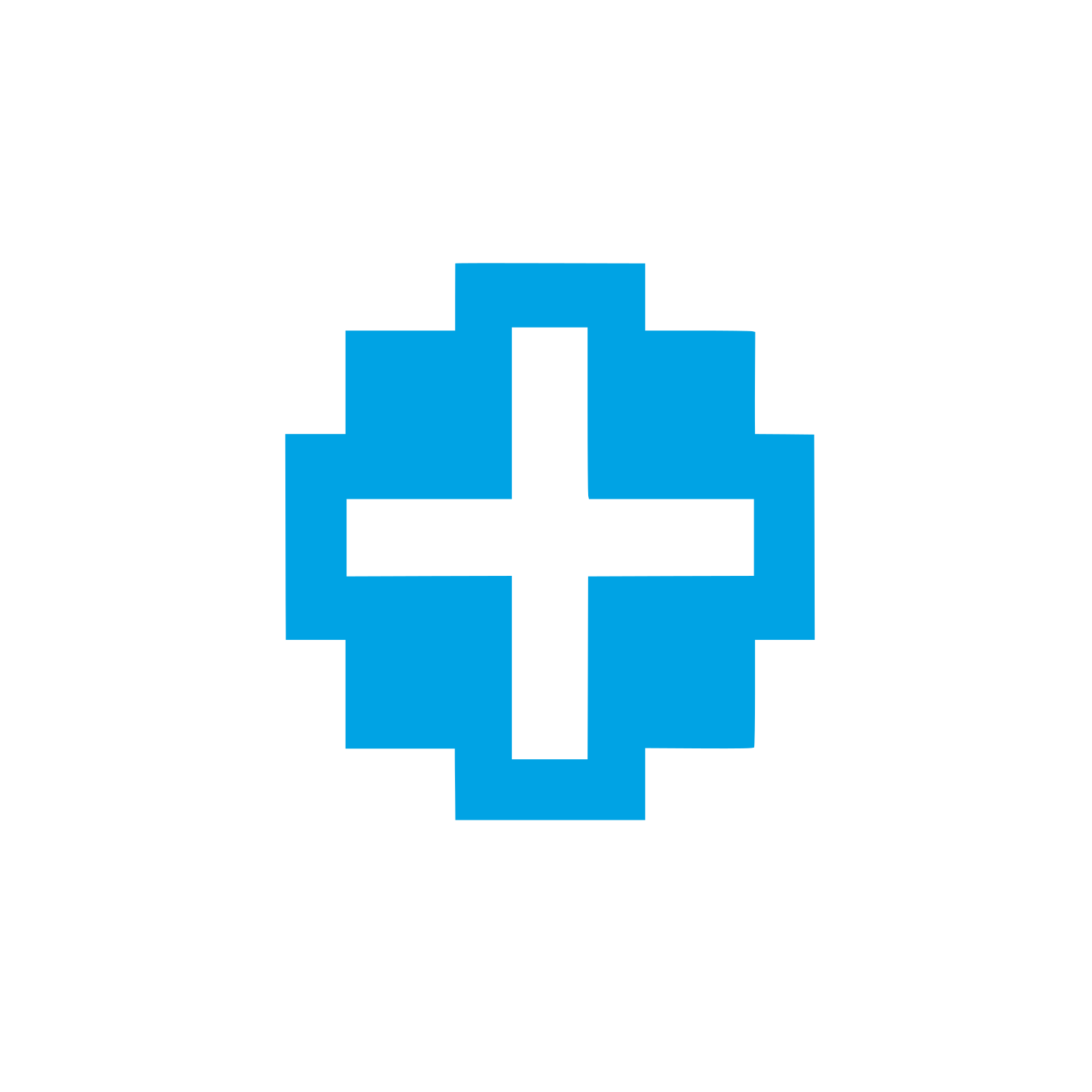 Medical Logo Design #00a3e4