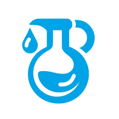 Laboratory Logo Design #00a3e4