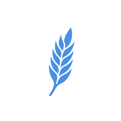Wheat Ear Logo #4A90E2