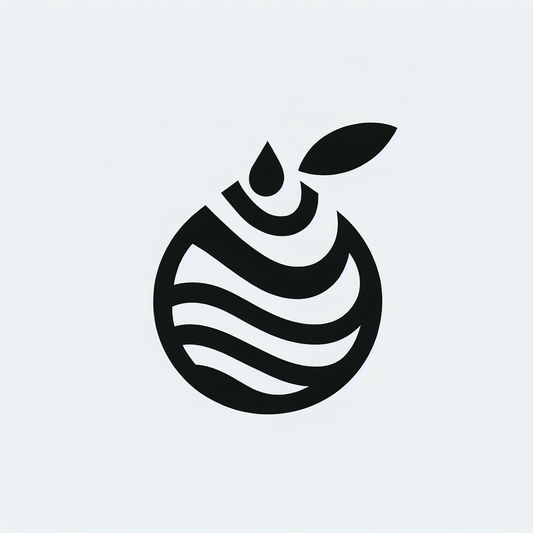 Logo with Water Droplet