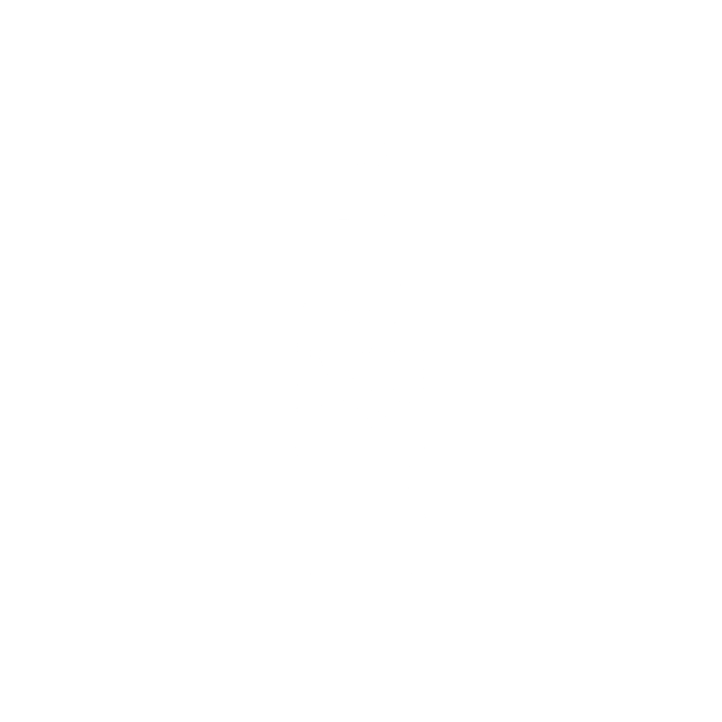 Wine Bottle Logo #ffffff