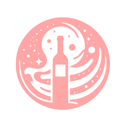 Wine Bottle Logo #ffa6a6
