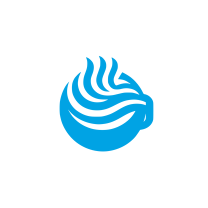 Coffee Brand Logo #00a3e4
